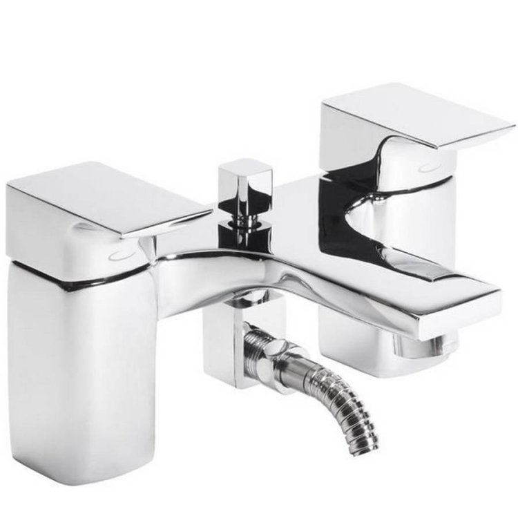 Tavistock Siren Chrome Bath Shower Mixer & Handset