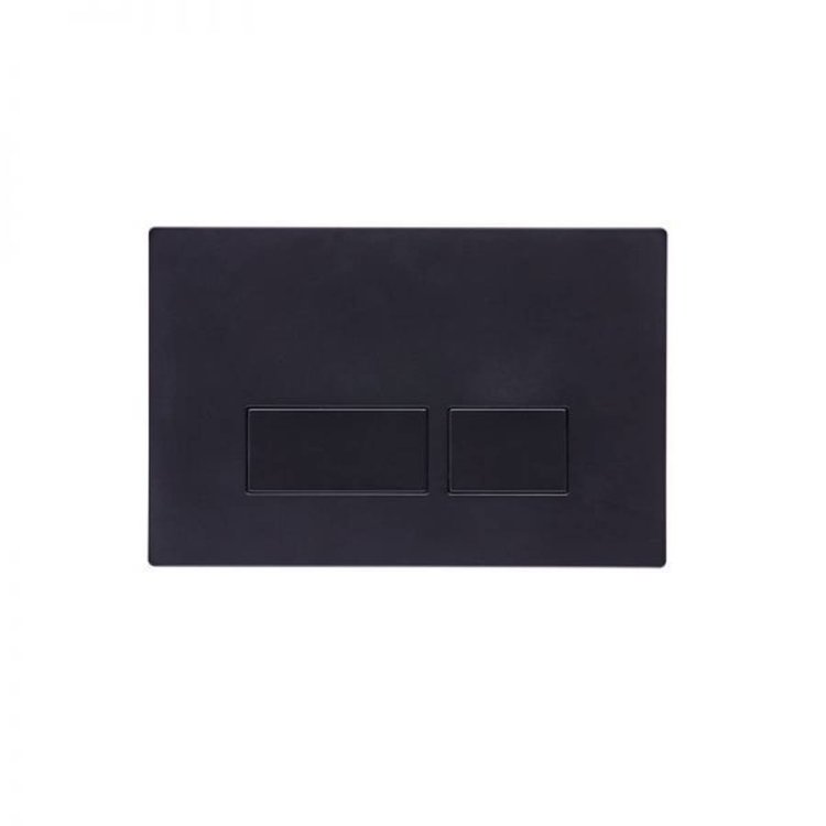 Tavistock Square Flush Plate - Black