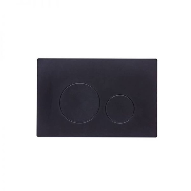 Tavistock Circles Flush Plate - Black