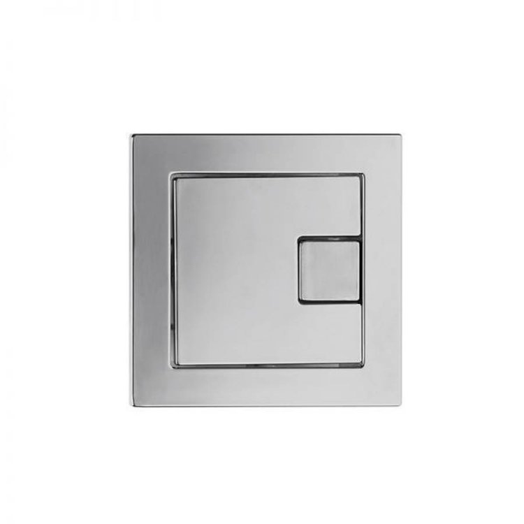 Tavistock Square Flush Button - Chrome