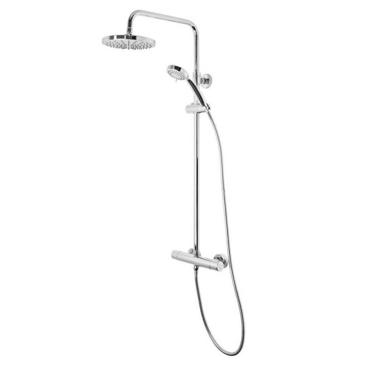 Tavistock Merit Dual Function Bar Valve with Shower Head & Handset