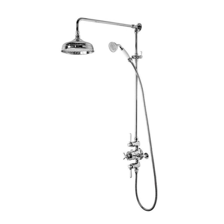 Tavistock Cheltenham Exposed Dual Function Shower Valve with Shower Head & Handset