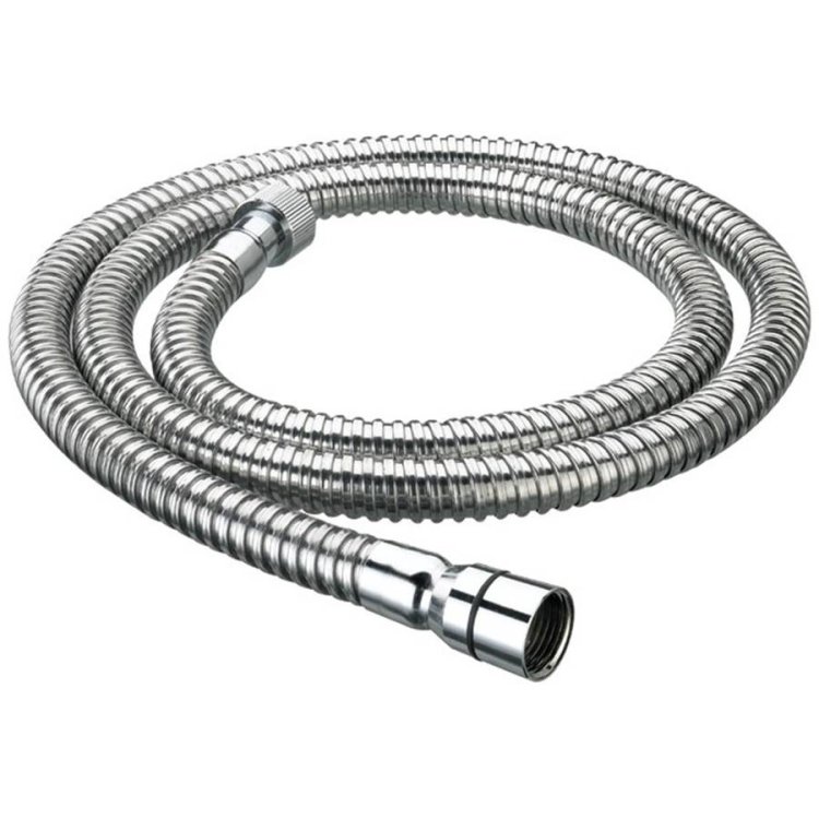 Bristan 1.75m Cone to Nut Stainless Steel Shower Hose - 8mm Bore