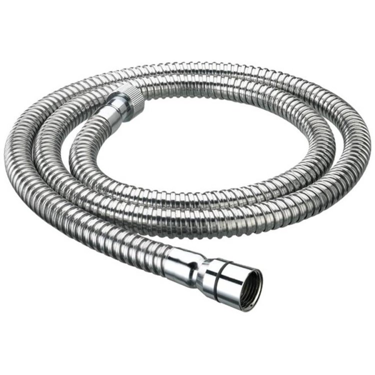 Bristan 1.75m Cone to Nut Stainless Steel Shower Hose - 11mm Bore