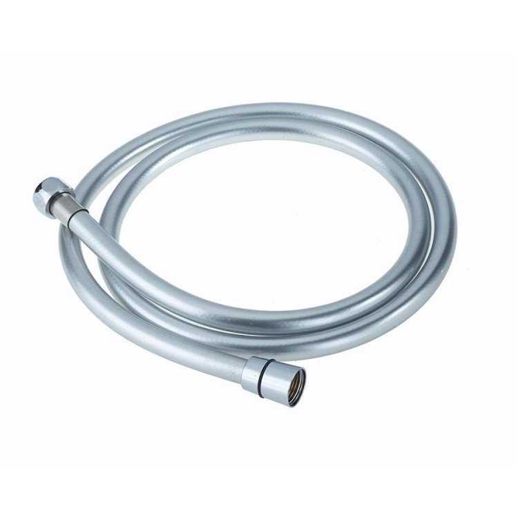 Bristan 1.5m Cone to Nut Easy Clean Silver Shower Hose - 8mm Bore