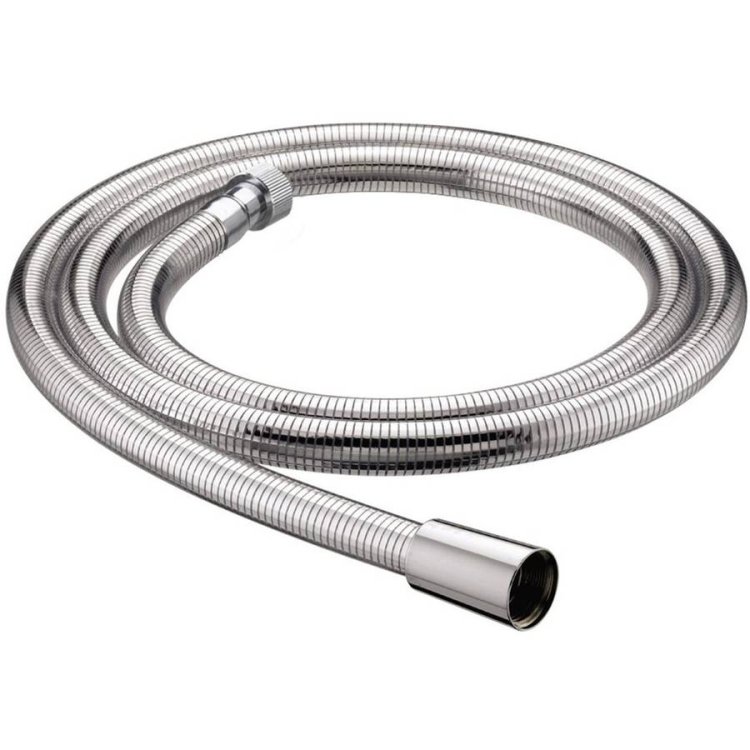 Bristan 1.5m Cone to Nut Easy Clean Silver Shower Hose - 11mm Bore