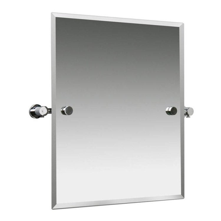 Miller Montana 500 x 500mm Rectangular Swivel Mirror with Bevelled Edges