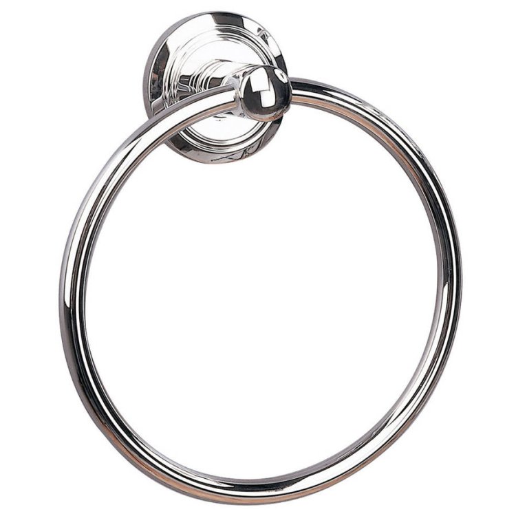 Miller Oslo Chrome Towel Ring