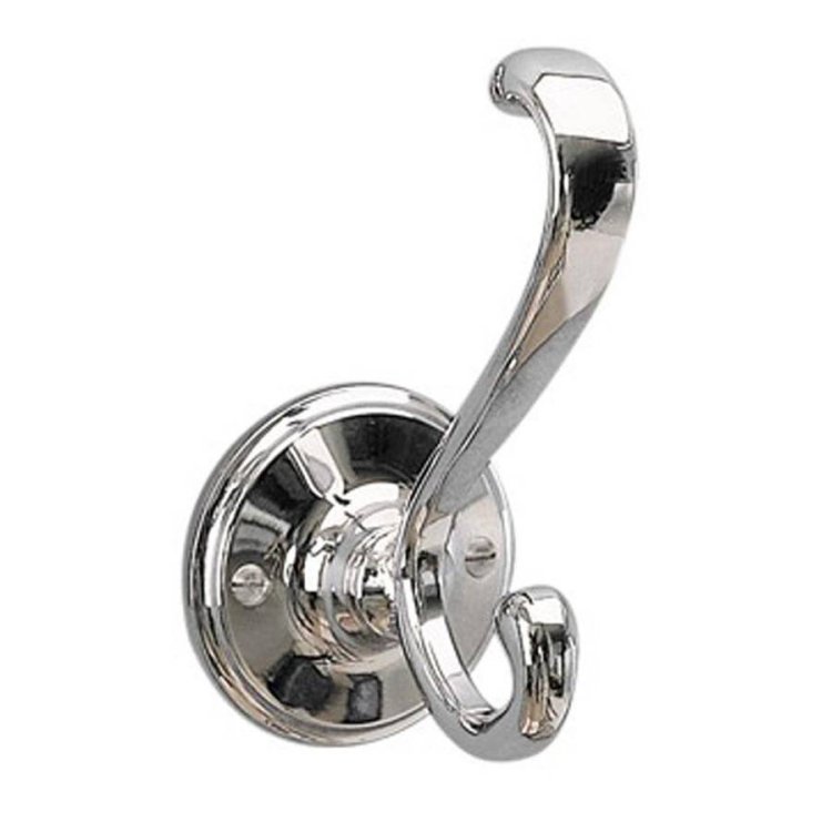 Miller Stockholm Chrome Double Robe Hook