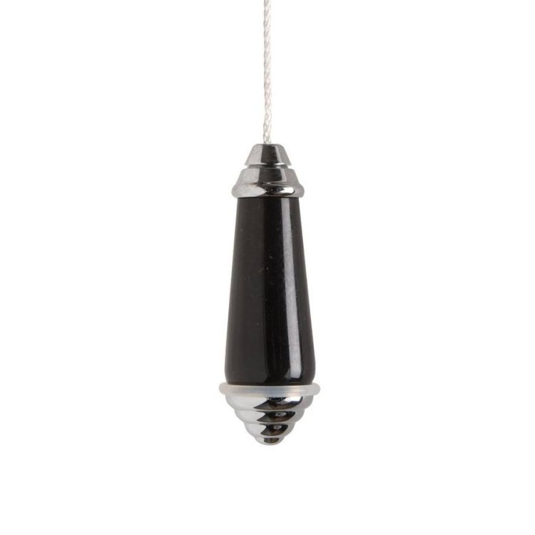 Miller Classic Light Pull - Chrome & Black