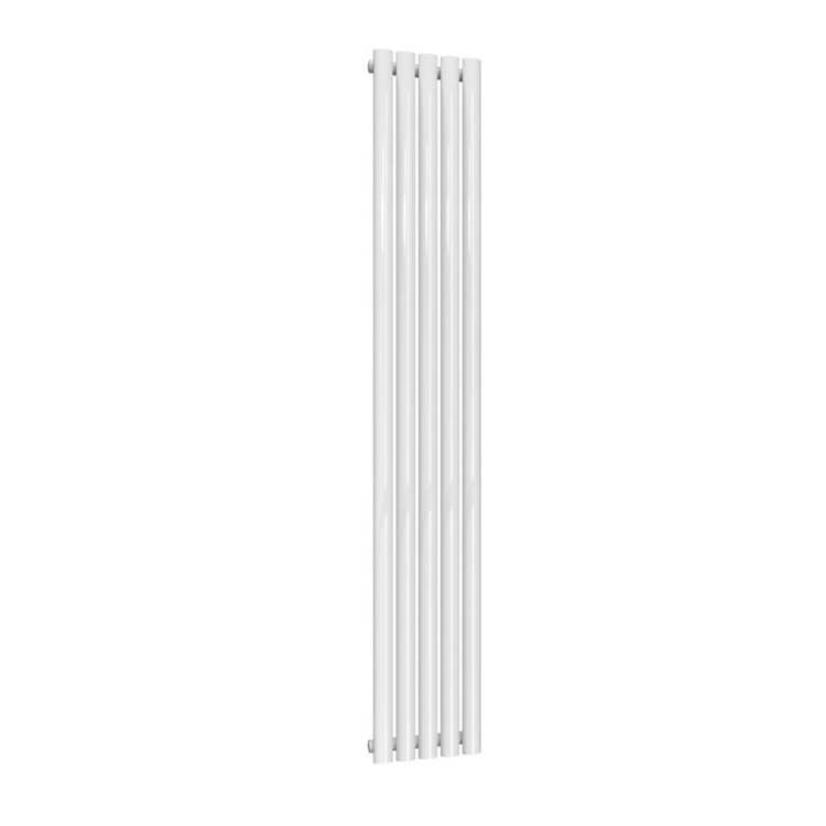 Reina Neval Single Vertical Aluminium Radiator 1800 x 286mm - White