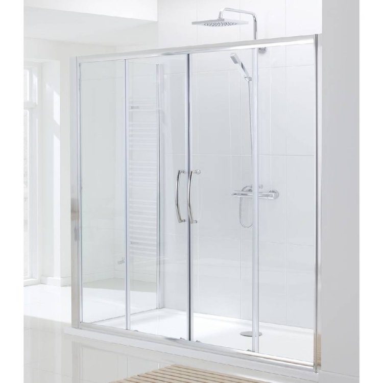 Lakes Classic 1600mm Semi-Framed Double Slider Door