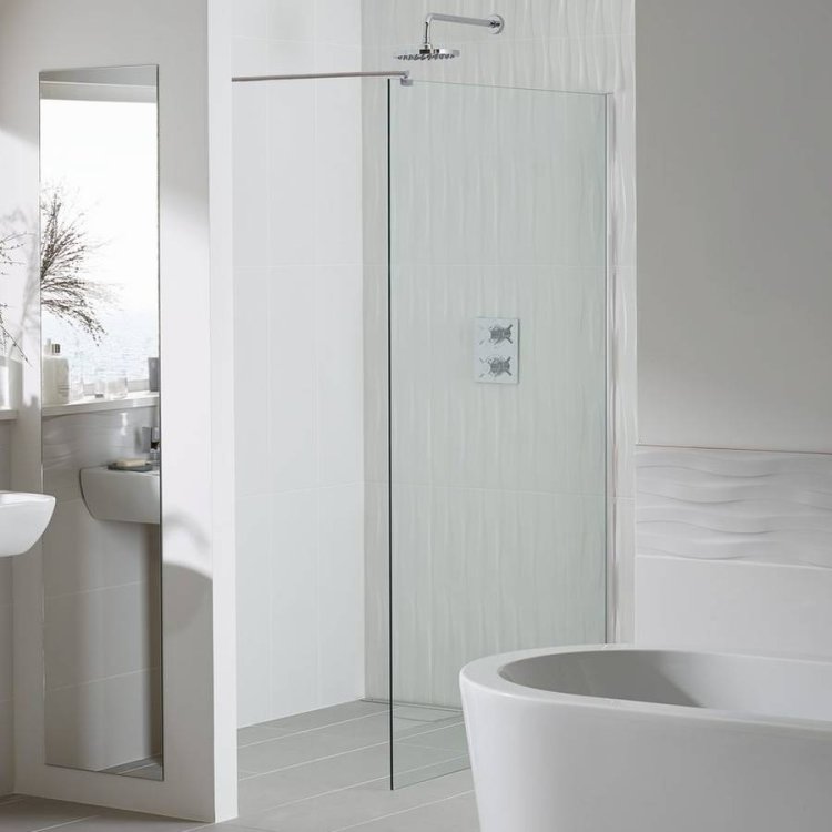 Essential Spring 700mm Wetroom Panel