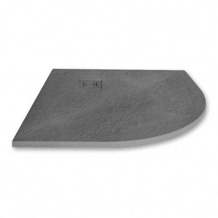 Merlyn Truestone 900mm Quadrant Shower Tray Graphite