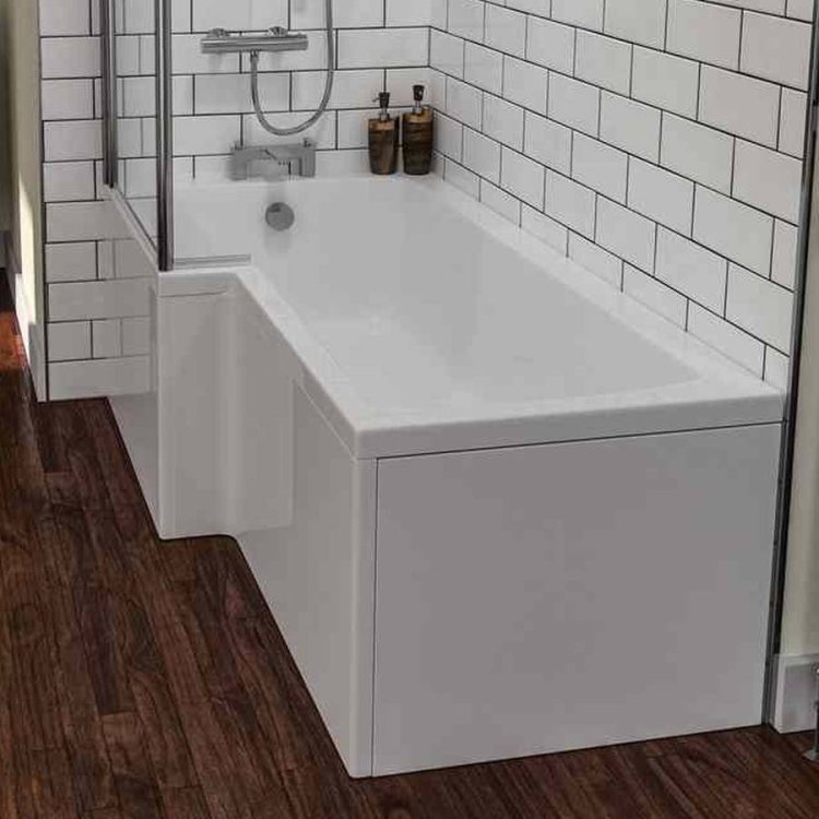 Beaufort 1500 x 515mm Reinforced L Shaped Bath Panel