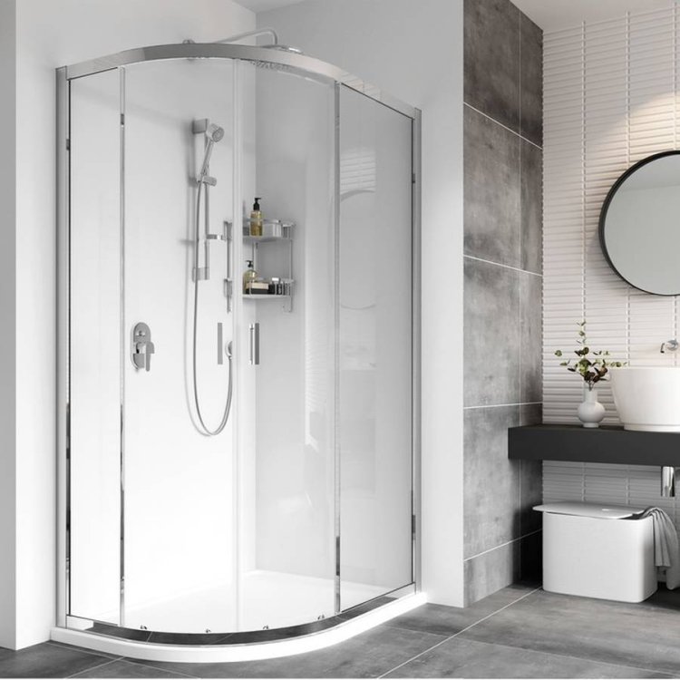 Roman Haven8 900 x 1200mm Two Door Quadrant Shower Enclosure