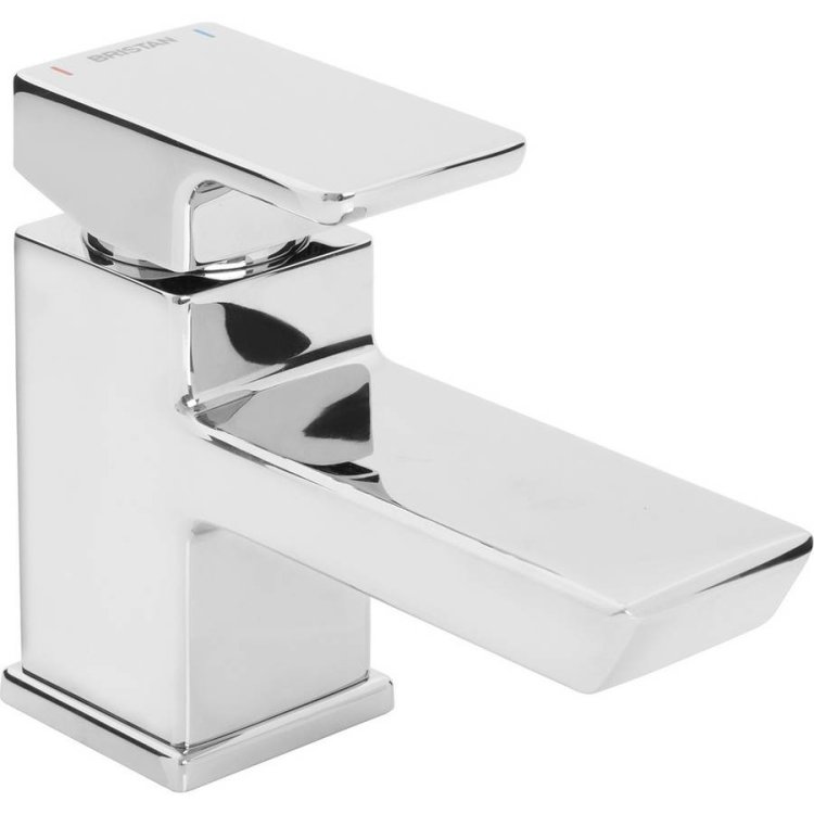 Bristan Cobalt Chrome Basin Mixer with Clicker Waste