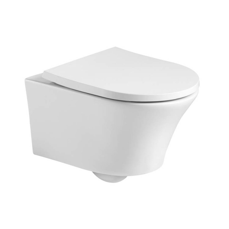 Kartell Kameo Wall Hung Rimless WC Pan