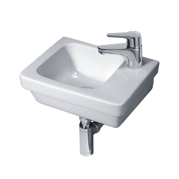 Essential Ivy Square 360mm 1TH Wall Hung Basin