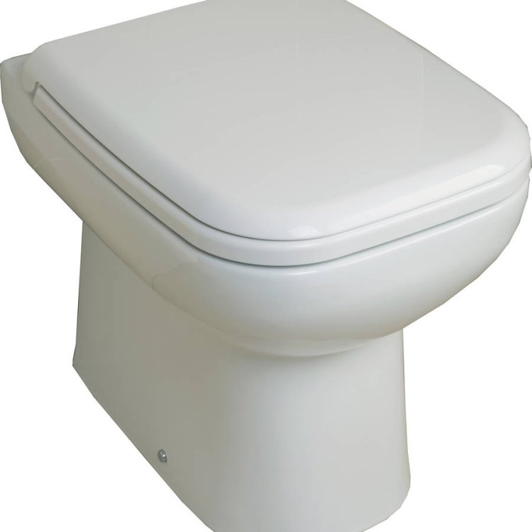 Essential Violet Back to Wall Pan WC