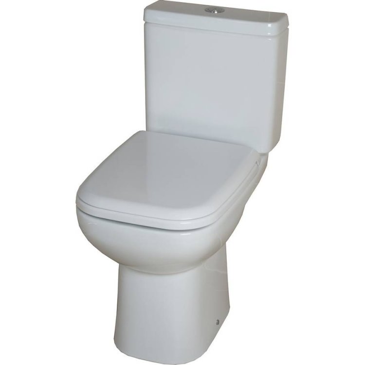 Essential Violet Close Coupled Open Back WC