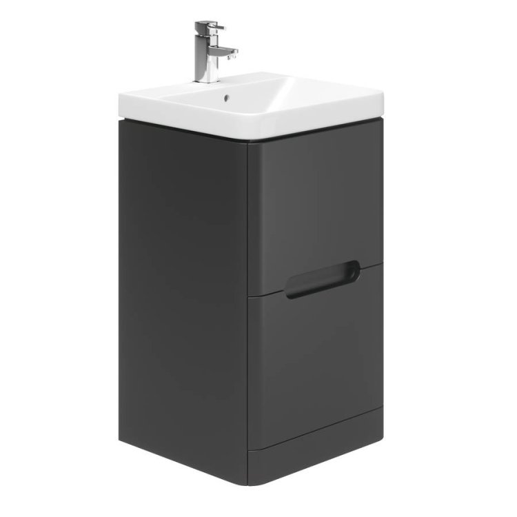 Essential Colorado Grey 500mm Floorstanding Basin Unit