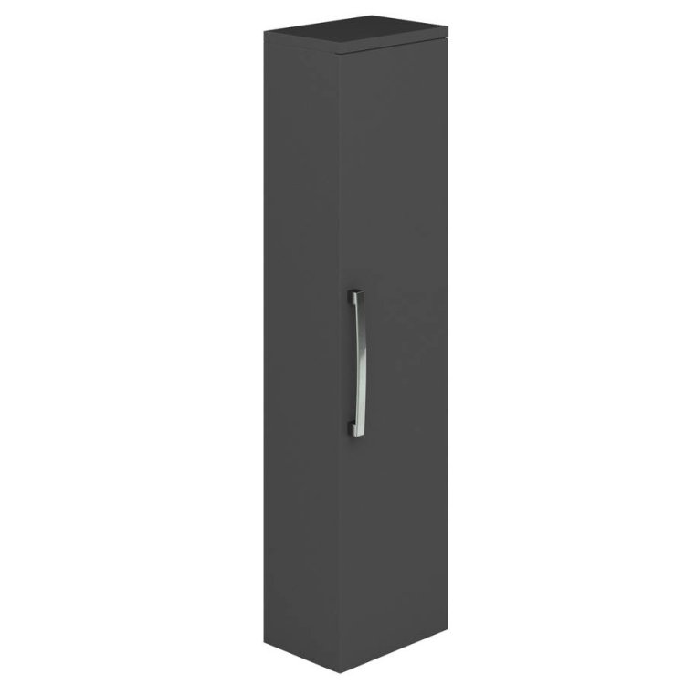 Essential Nevada Grey 350mm Wall Hung Column Unit