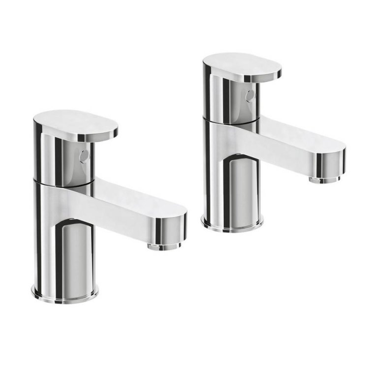 Essential Osmore Bath Pillar Taps