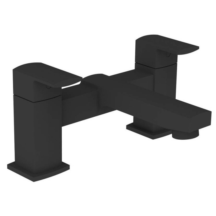 Essential Paron Black Bath Filler Tap