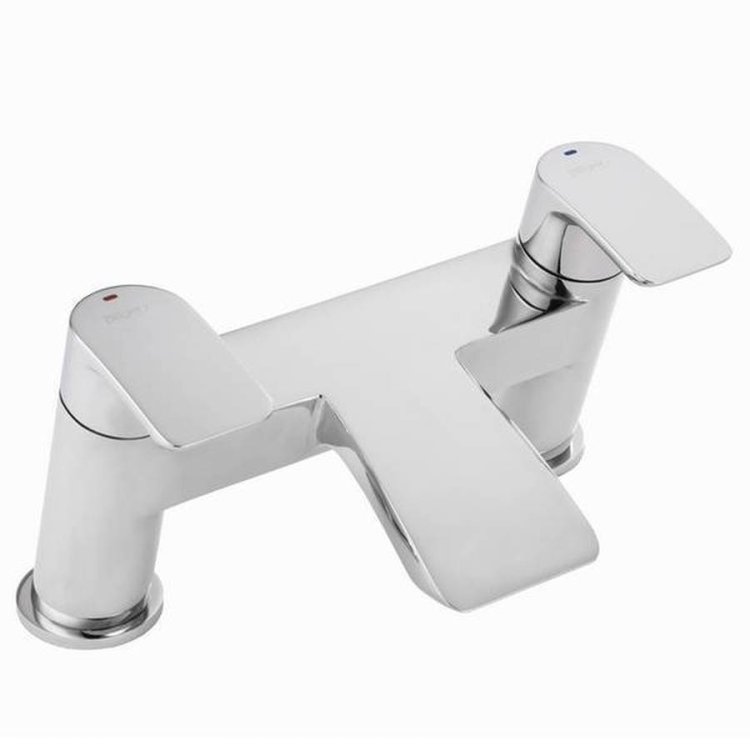 Essential Pisco Pattern Bath Filler Tap