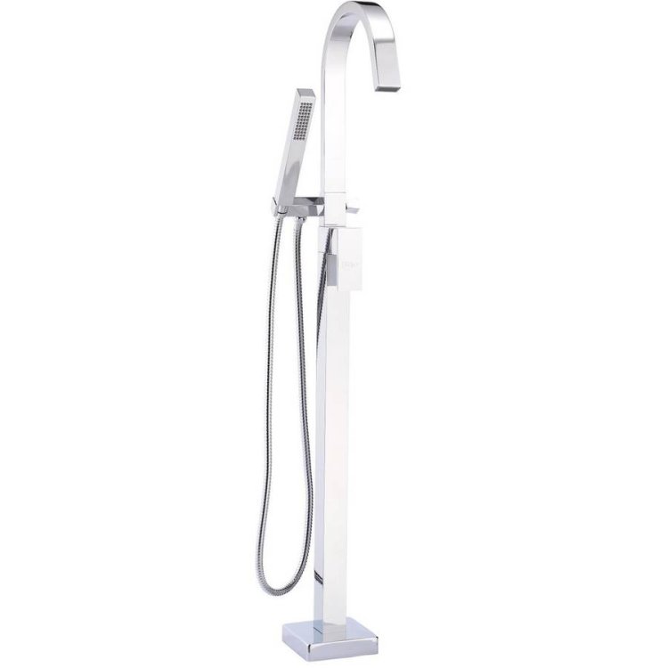 Essential Chira Floor Mounted Bath Shower Mixer