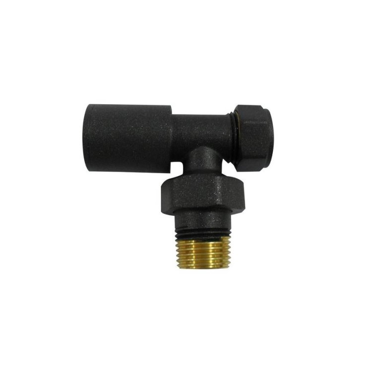 Essential Anthracite 15mm Angled Valve Pair