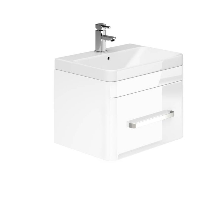 Essential Vermont White 800mm WH Washbasin Unit