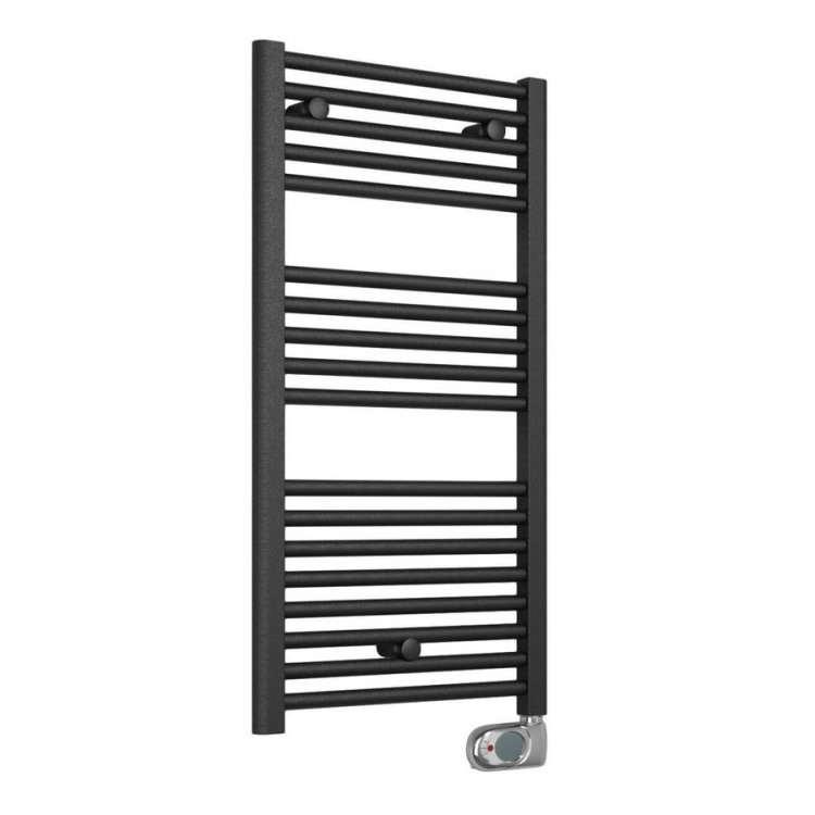 Essential Straight Evo Anthracite 920 x 480mm Towel Warmer