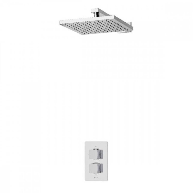 Aqualisa Dream Mixer Shower Square with Wall Fixed Head