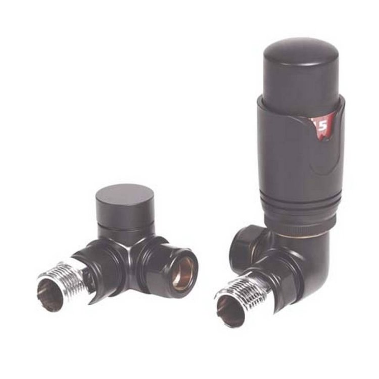 Redroom Volcanic Corner Thermostatic Valve Pack